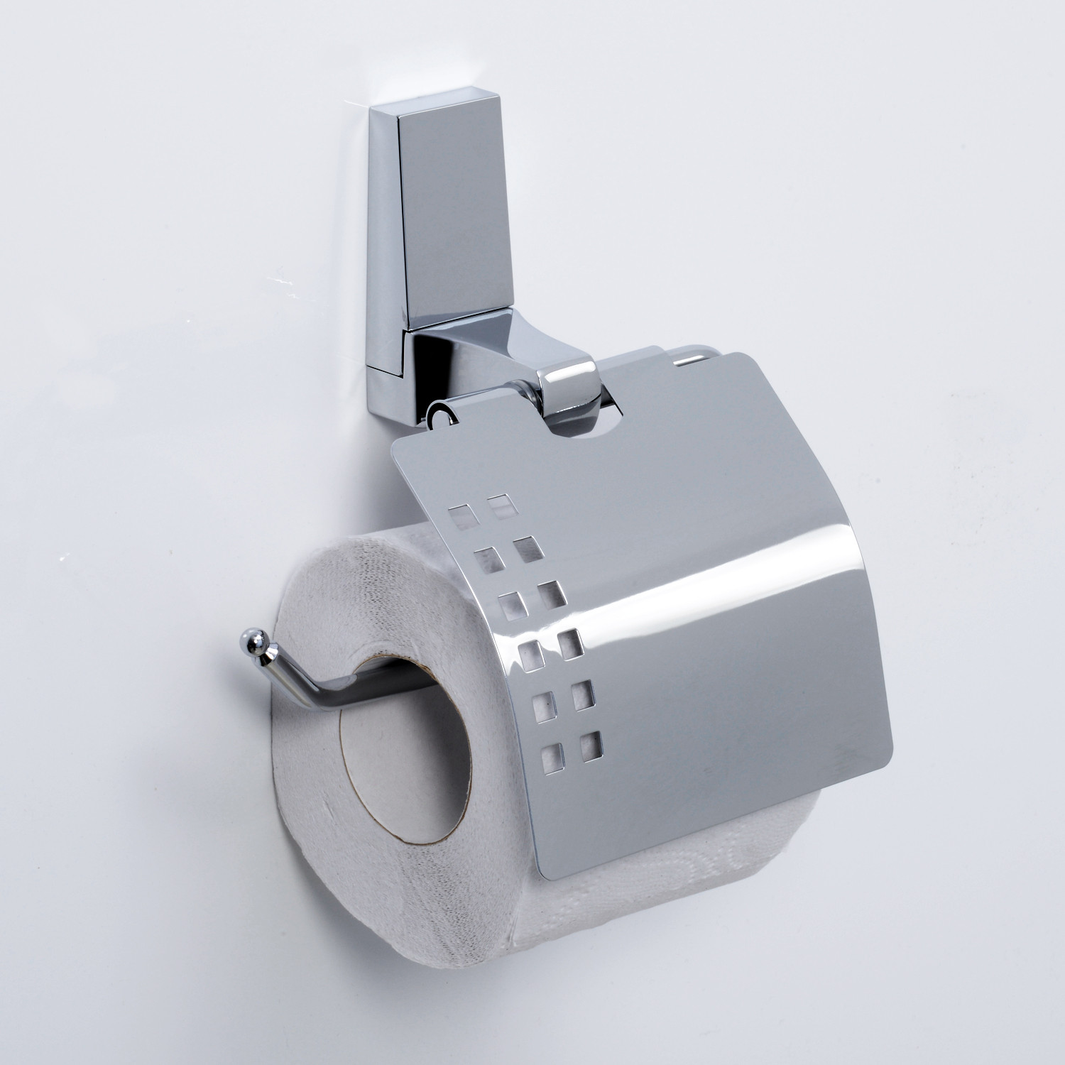 Держатель туалетной бумаги хром WasserKraft Lopau K-6025