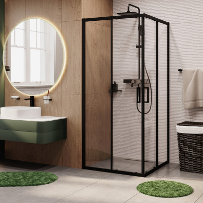 Душевой уголок 90x90x200см WasserKraft Dill 61S03