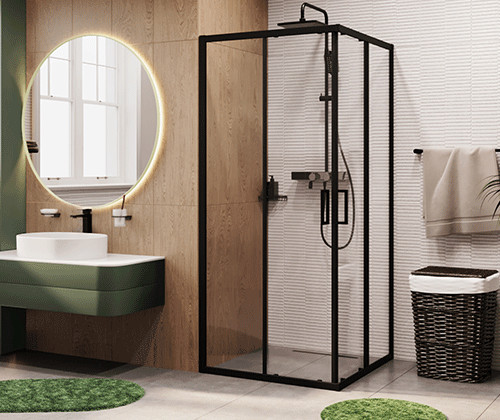 Душевой уголок 90x90x200см WasserKraft Dill 61S03