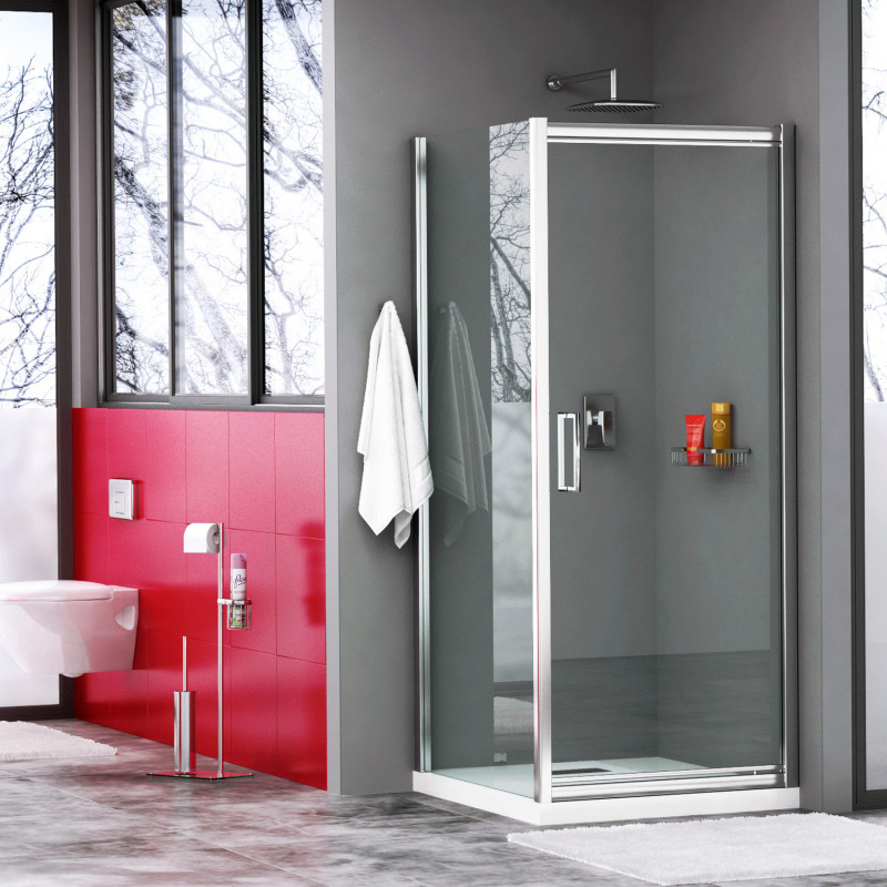 Душевой уголок 100x100x200см WasserKraft Salm 27I19