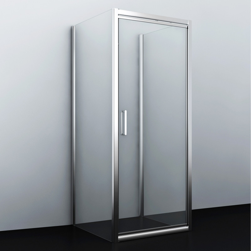 Душевой уголок 100x90x200см WasserKraft Salm 27I41