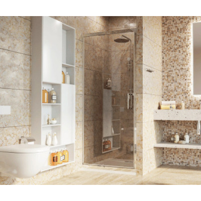 Душевой уголок 100x90x200см WasserKraft Salm 27I41