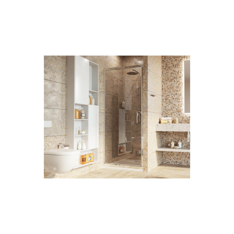 Душевой уголок 100x100x200см WasserKraft Salm 27I42