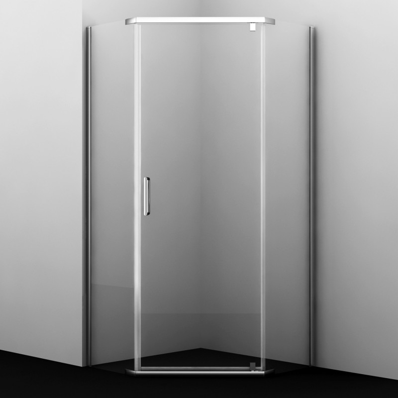 Душевой уголок 90x90x200см WasserKraft Leine 35P11
