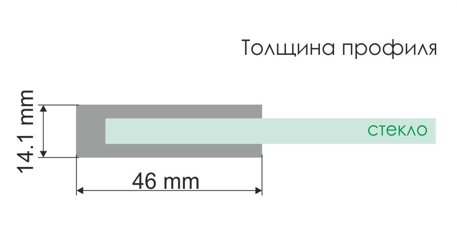 Душевая дверь правая 120x200см WasserKraft Aller 10H05R