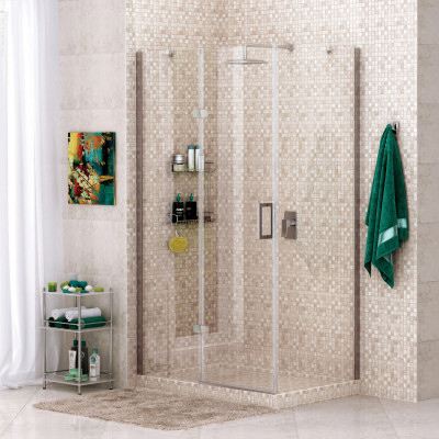 Душевой уголок левый 120x90x200см WasserKraft Aller 10H07L