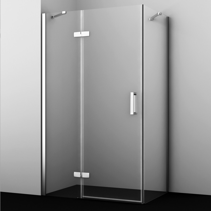 Душевой уголок левый 120x80x200см WasserKraft Aller 10H06LWHITE