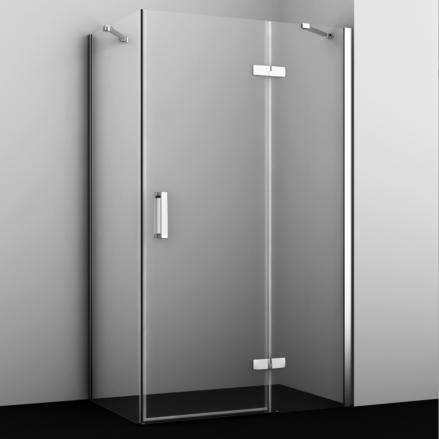 Душевой уголок правый 120x100x200см WasserKraft Aller 10H10RWHITE