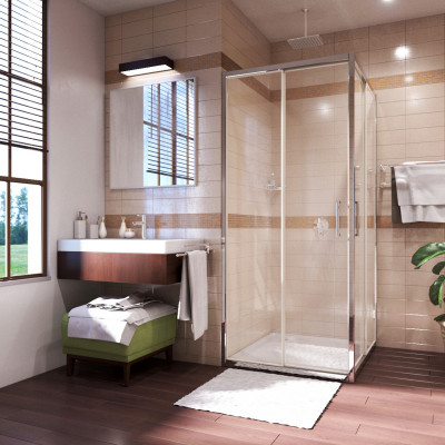 Душевой уголок 90x90x200см WasserKraft Main 41S03