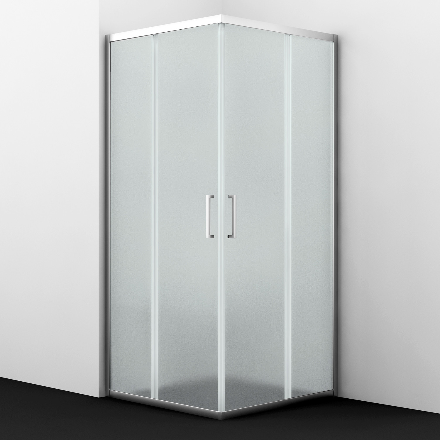 Душевой уголок матовое стекло 90x90x200см WasserKraft Main 41S03 Matt glass