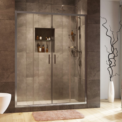 Душевая дверь 150x190см WasserKraft Lippe 45S08