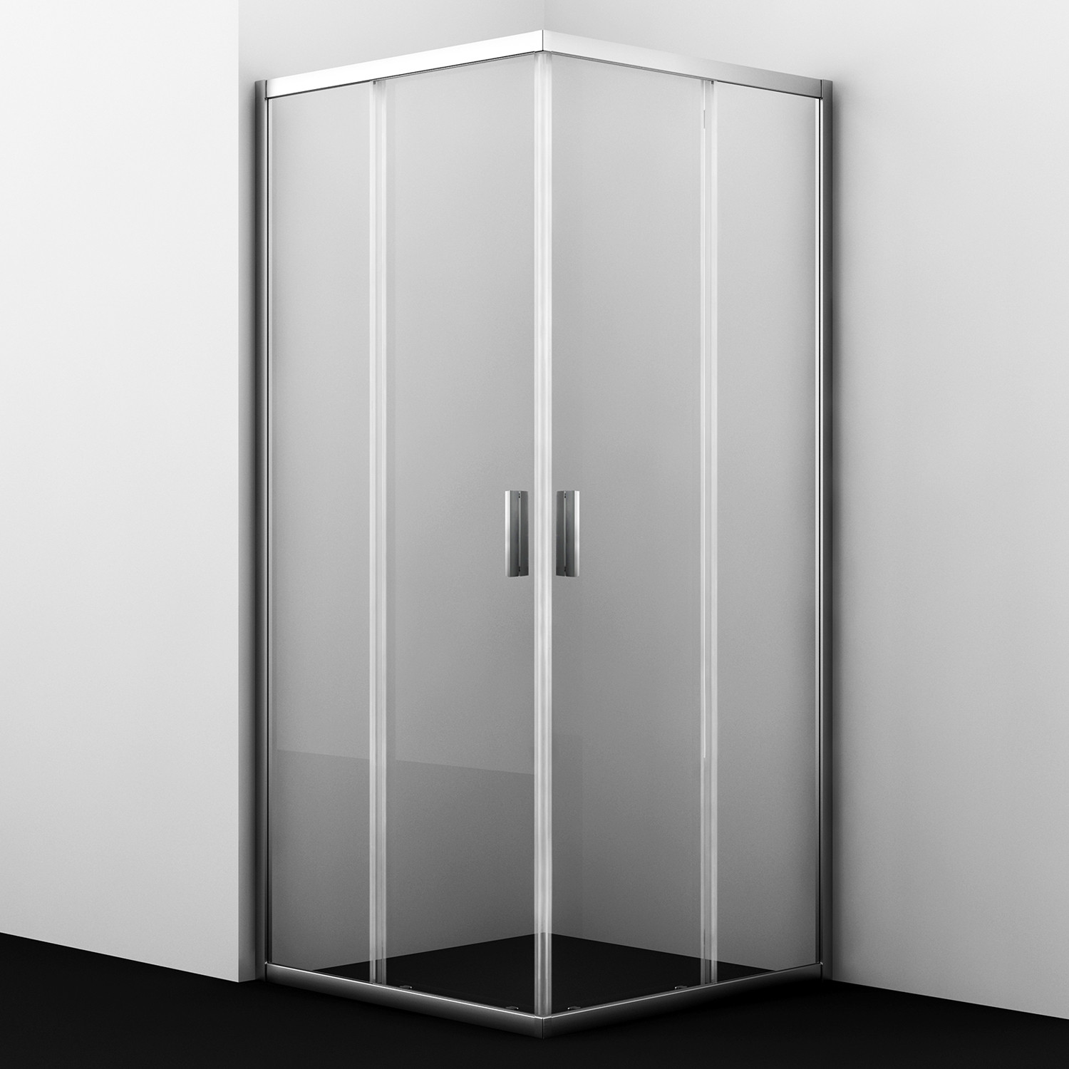 Душевой уголок 80x80x185см WasserKraft Lippe 45S02