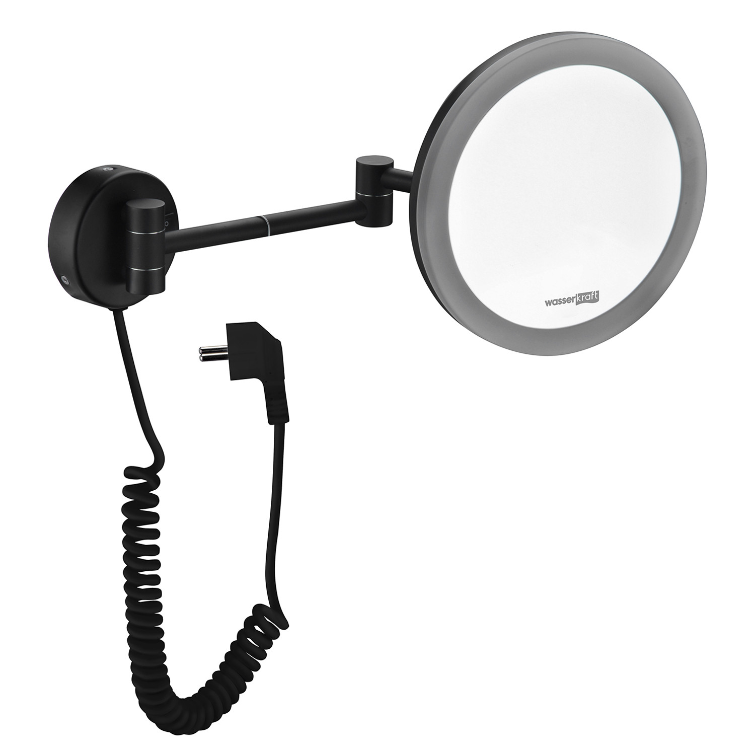 Зеркало с подсветкой WasserKRAFT K-1004BLACK