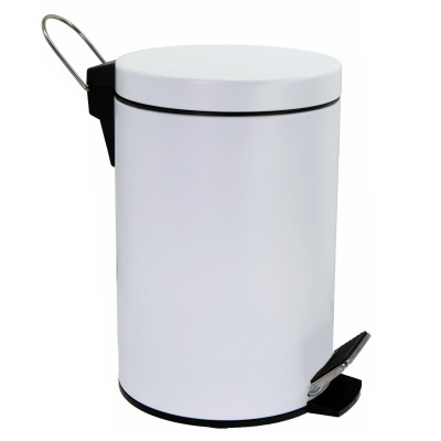 Напольное ведро белое 5 л WasserKRAFT K-635WHITE