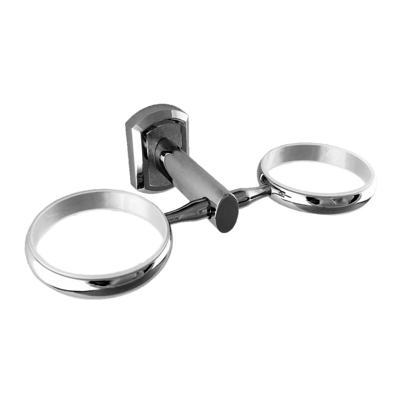 Держатель двойной хром WasserKRAFT C174