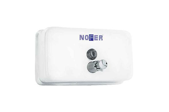 Диспенсер для мыла белый Nofer 03002.W
