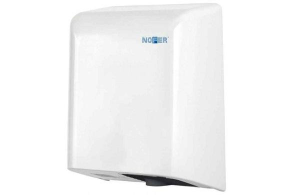 Сушилка для рук белая Nofer FUGA EVO 01861.W