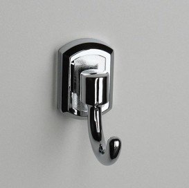 Крючок WasserKRAFT Oder K-3023, хром, латунь, 7.5 см