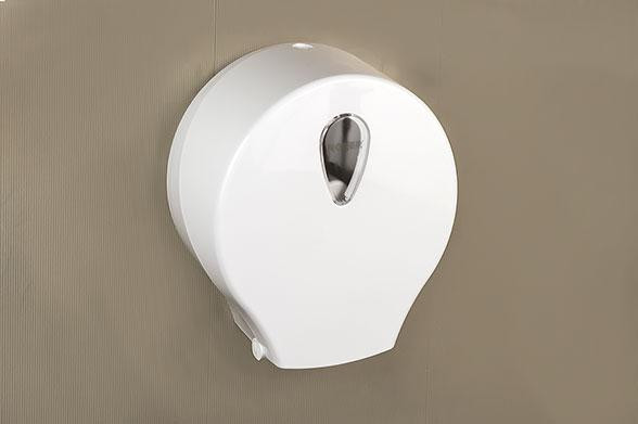 Диспенсер для туалетной бумаги белый Nofer 05004.W