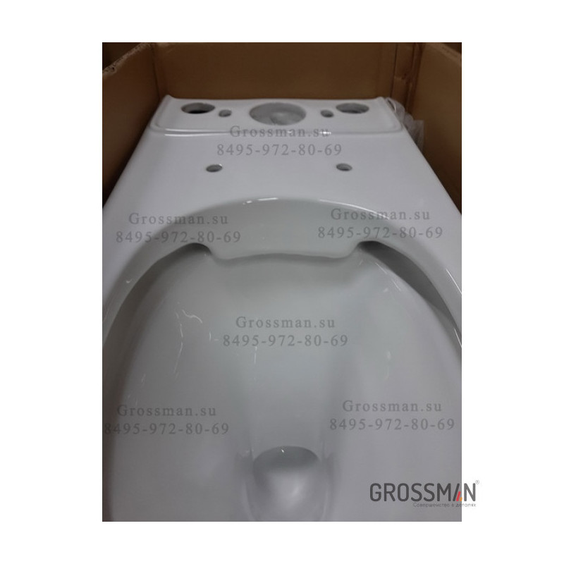 Унитаз-компакт 64х35.5х76см GR-4443S, Grossman