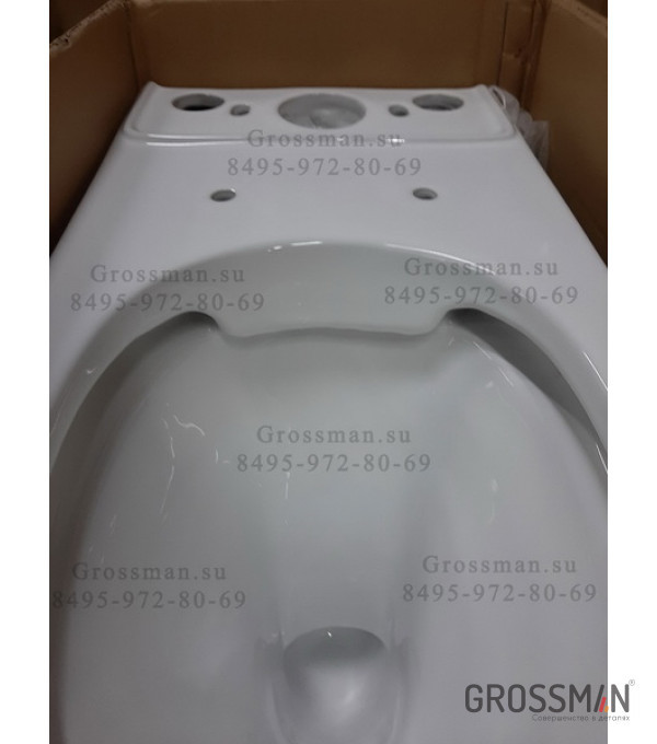 Унитаз-компакт 64х35.5х76см GR-4443S, Grossman