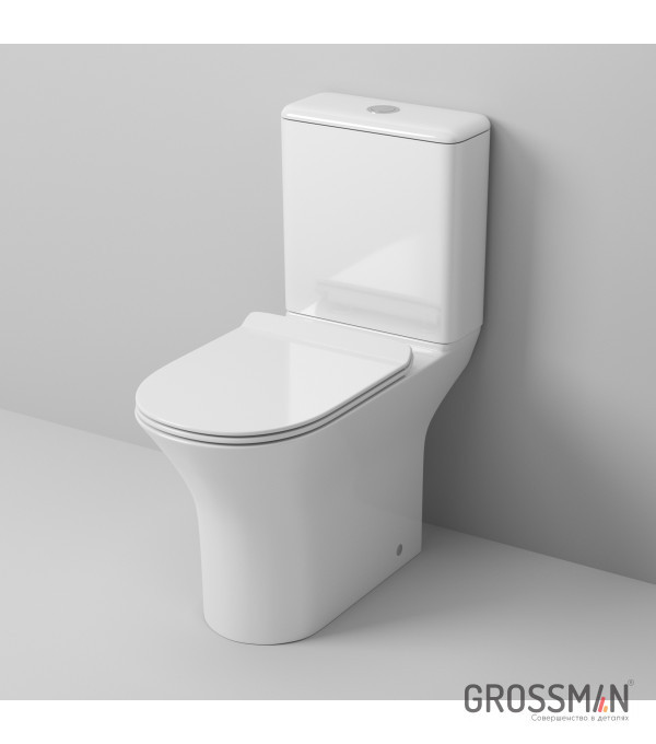 Унитаз-компакт 64х35.5х76см GR-4443S, Grossman