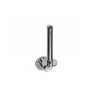 Держатель для туалетной бумаги вертикальный Nofer BRASS 16350.B глянцевый хром