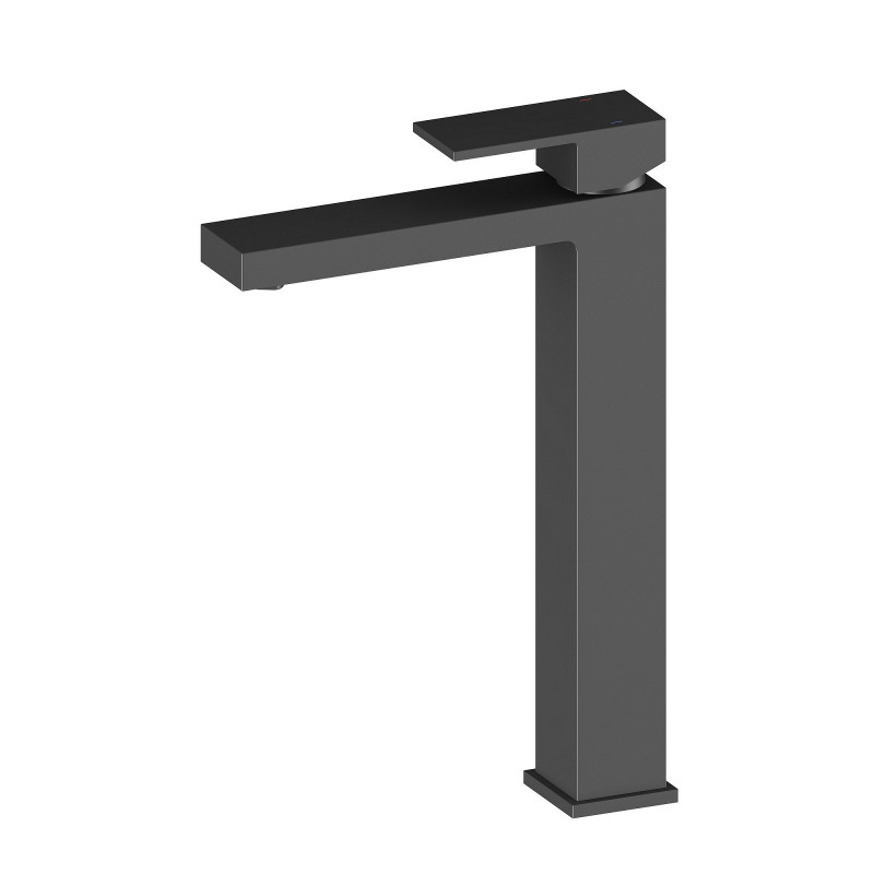 Смеситель для раковины чёрный Timo Selene 3061/03F