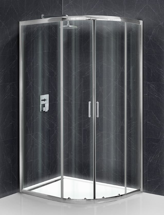 Душевой уголок 120x80 Belbagno UNO-195-RH-2-120/80-C-Cr