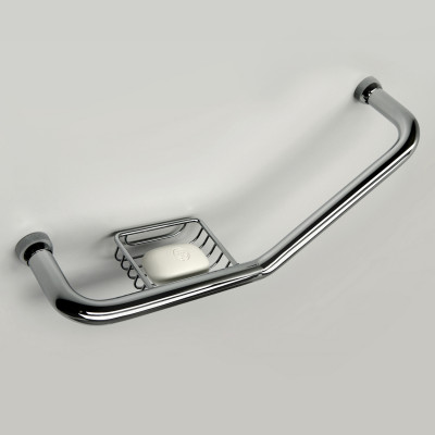 Поручень для ванны с мыльницей WasserKRAFT K-1077Left
