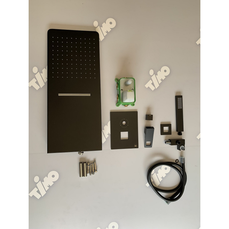 Душевая система скрытого монтажа чёрная Timo Briana SX-7139/03SM