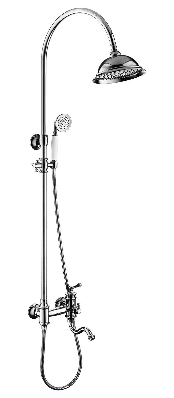 Душевая система хром Timo Adelia SX-6010/00