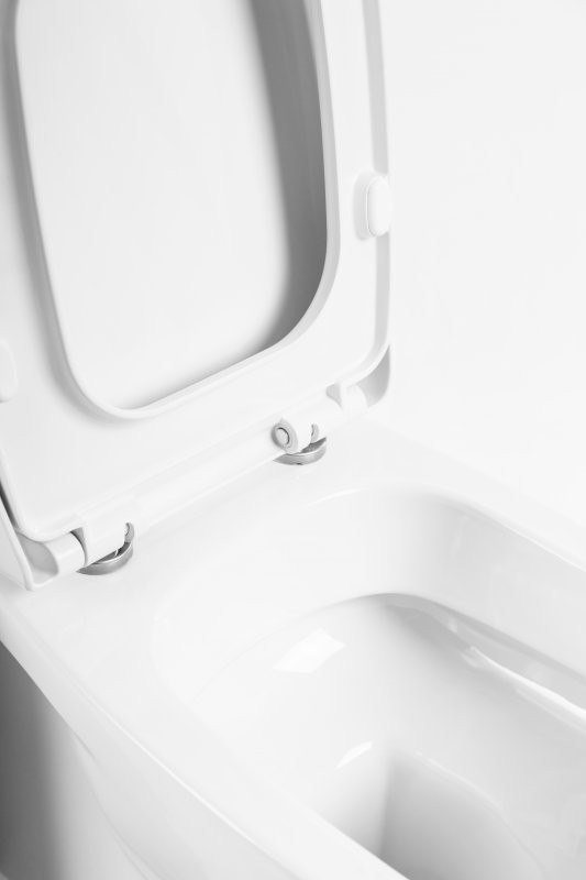 Сидение для унитаза с металлическими креплениями, Belbagno, BB128SC