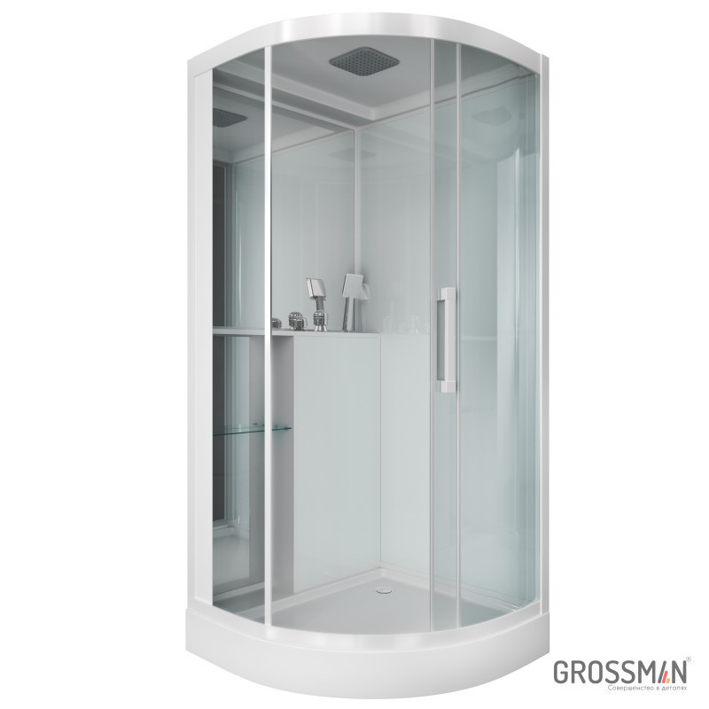 Душевая кабина 100х100x215см Grossman GR-160