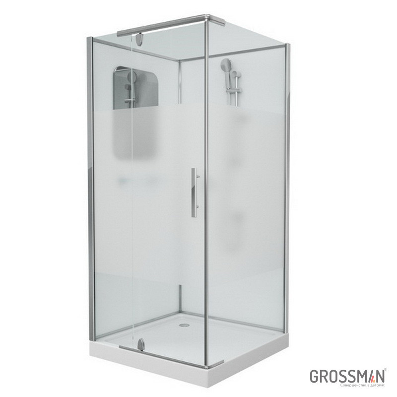 Душевая кабина левая 100х100x205см Grossman GR-170QL