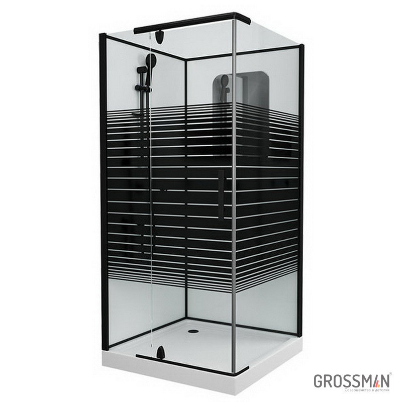 Душевая кабина левая 100х100x205см Grossman GR-270QL