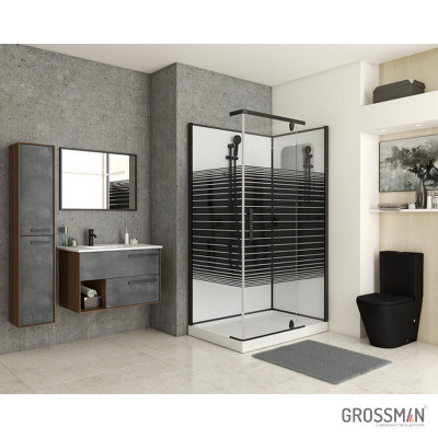 Душевая кабина правая 120х80x205см Grossman GR-272QR