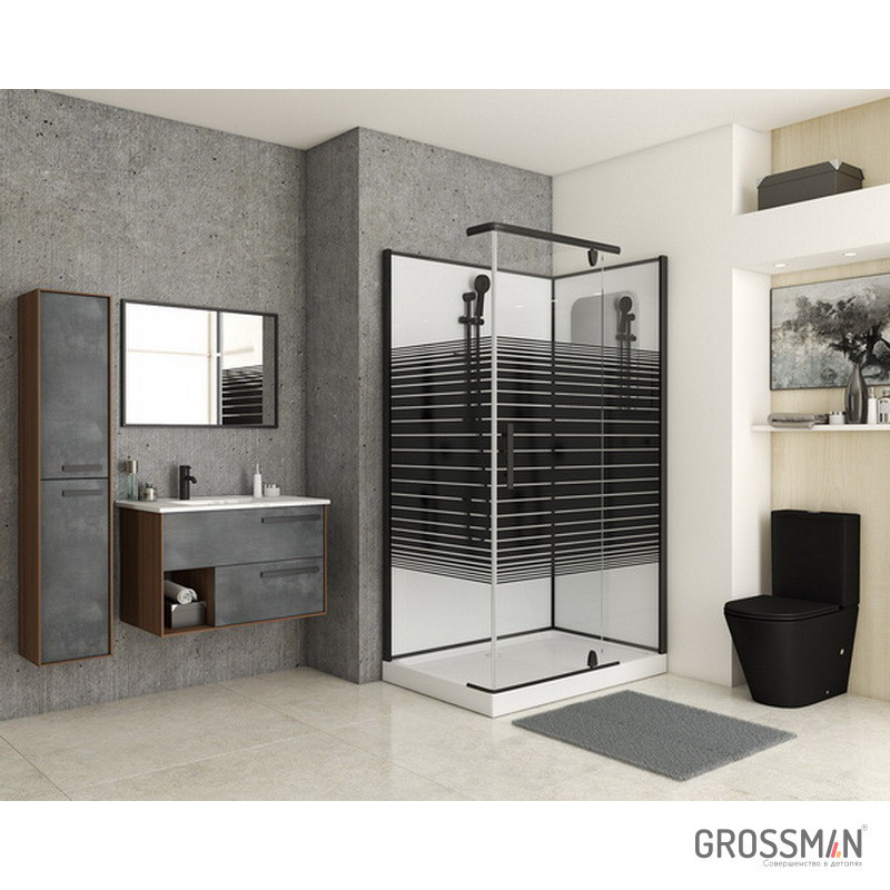 Душевая кабина правая 120х80x205см Grossman GR-272QR