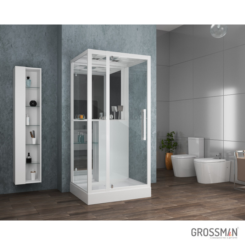 Душевая кабина 100х90x215см Grossman GR-166