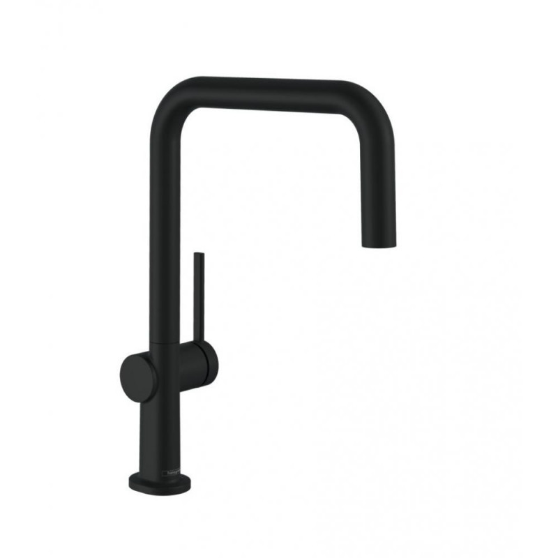 Смеситель для кухни чёрный Hansgrohe 72806670