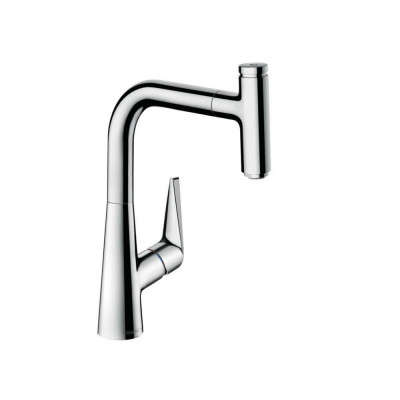 Смеситель для кухни с вытяжным изливом хром Hansgrohe 72822000