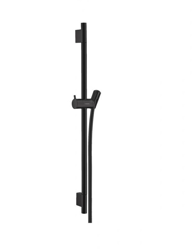 Душевая штанга чёрная Hansgrohe Unica S Puro 65 см 28632670