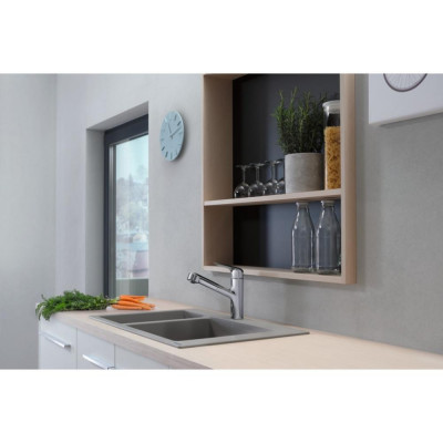 Смеситель для кухни хром Hansgrohe Focus M42 71814000