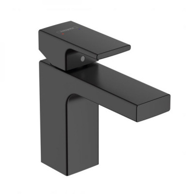 Смеситель для раковины чёрный Hansgrohe Vernis Shape 71569670
