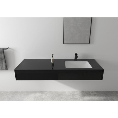 Смеситель для раковины чёрный Hansgrohe Vernis Shape 71569670