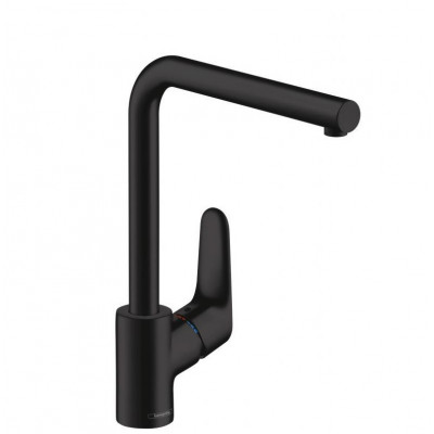 Смеситель для кухни чёрный Hansgrohe Focus 31817670