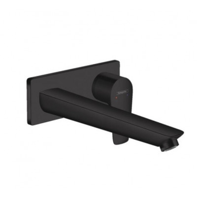 Смеситель для раковины встраиваемый чёрный Hansgrohe Talis E 71734670