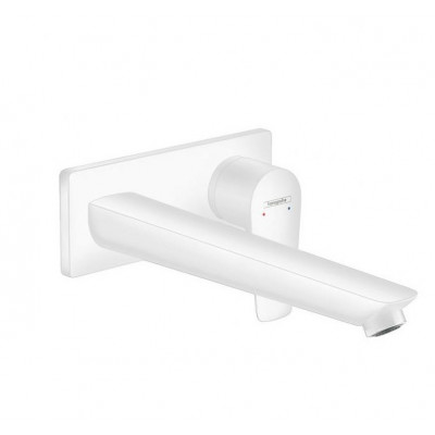 Смеситель для раковины встраиваемый белый Hansgrohe Talis E 71734700