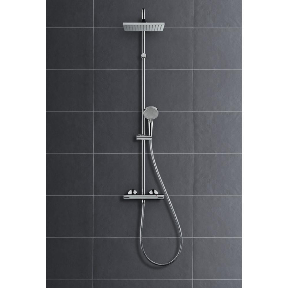 Душевая система Hansgrohe Vernis Shape Showerpipe 230 1jet с термостатом, хром, 26286000