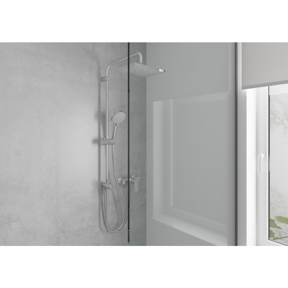 Душевая система Hansgrohe Vernis Shape Showerpipe 230 1jet Reno, хром, 26282000